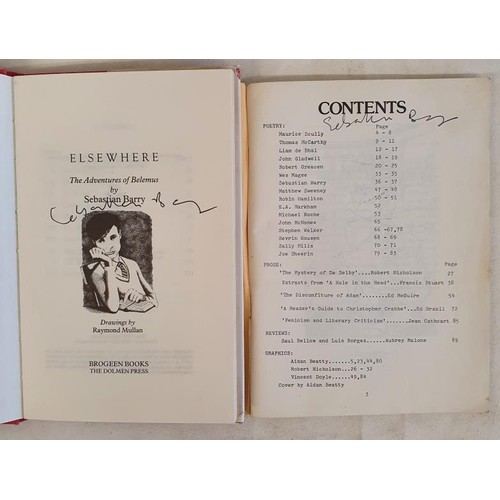 126 - Sebastian Barry - Elsewhere: The Adventures of Belemus, published 1985. First Edition. Illustrated b... 