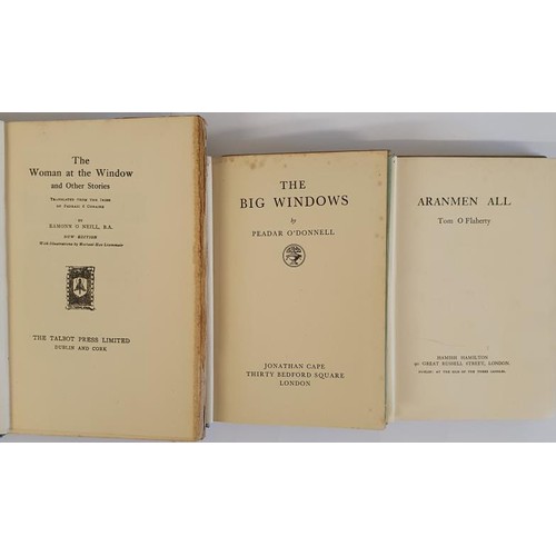 130 - Aranmen All Tom O Flaherty Published by At the sign of the Three Candles, Dublin, 1934, 1st Ed; ... 