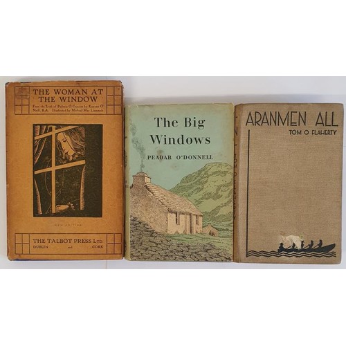 130 - Aranmen All Tom O Flaherty Published by At the sign of the Three Candles, Dublin, 1934, 1st Ed; ... 