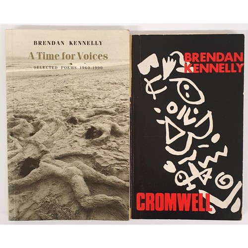 146 - Brendan Kennelly – A Time for Voices, published 1990, First UK Edition, signed and inscribed b... 