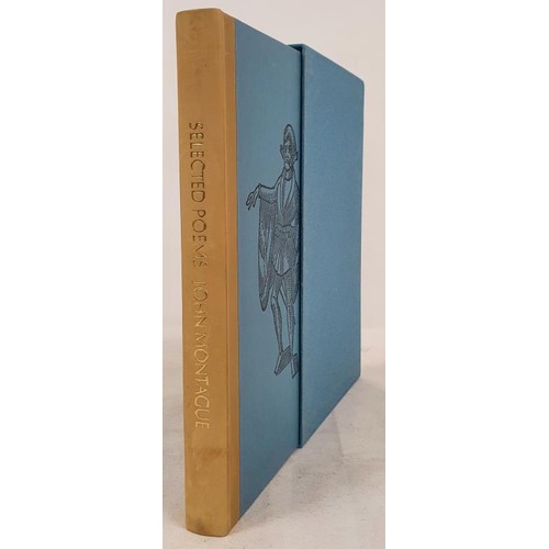 148 - John Montague; Selected Poems with print on page 7 by Louis Le Brocquy, signed limited edition 75/15... 