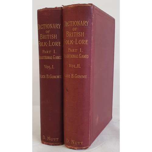 152 - Alice Bertha Gomme - The Traditional Games of England, Scotland, and Ireland. Published 1898. First ... 