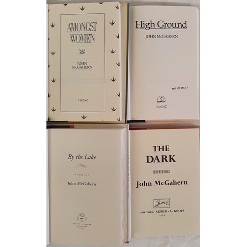 171 - John Mc Gahern: American First Editions The Dark: Alfred Knopf 1966 Amongst Women: Viking 1990 High ... 