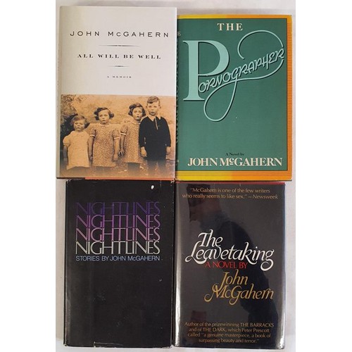 177 - John Mc Gahern: American First Editions Nightlines: Little, Brown & Co 1971 The Leavetaking: Lit... 