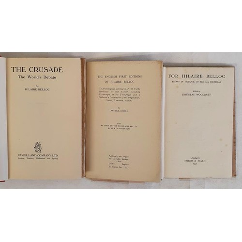 255 - Hilaire Belloc – The Crusade, Published 1937. First UK Edition, First Printing. In Original Ja... 