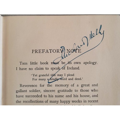 258 - [letter from author adhered] The Story of an Irish Property [Gort, County Galway] by Robert Rait. Ha... 