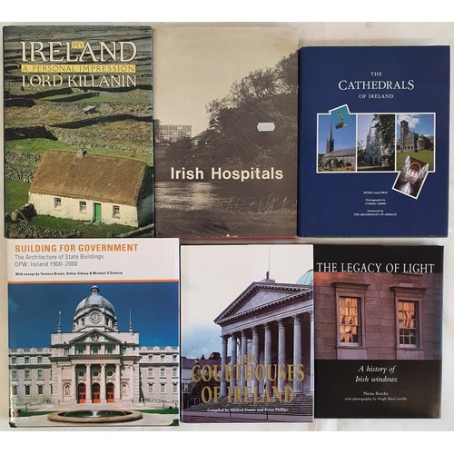 262 - Irish Interest: The Cathedrals of Ireland by Peter Galloway; The Courthouses of Ireland compiled by ... 