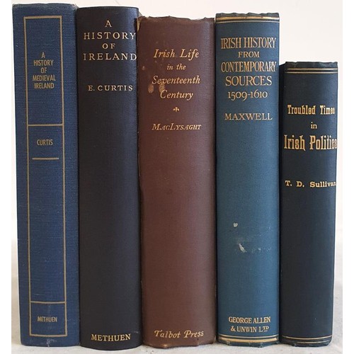 269 - Classic Irish Histories. Recollections of Troubled Times in Irish Politic by T. D. Sullivan. 1905; I... 