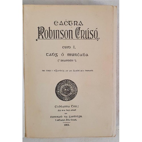 285 - Eachtra Robinson Crúsó (Robinson Crusoe) - Daniel Defoe; Ó Murchadha, Tadhg (