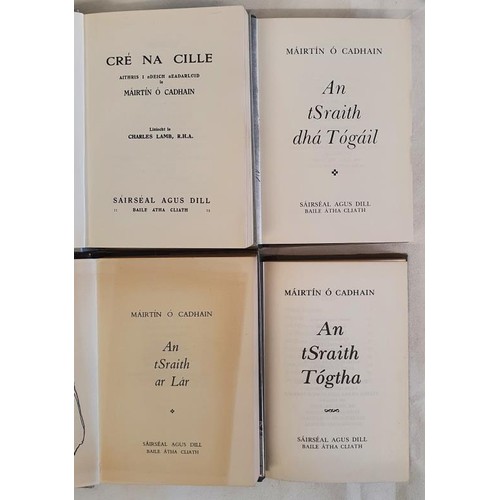 295 - Mairtin O'Cadhain - Cre Na Cille, published 1970. An tSraith Dha Togail published, 1970. An tSraith ... 