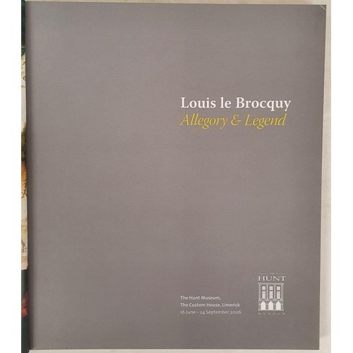 322 - Louis Le Brocquy; Allegory and Legend, first edition, first print, French Flaps, Hunt Museum 2006.Wo... 