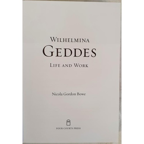 329 - Nicola Gordon Bowe, Wilhelmina Geddes ..life and work, 4to, mint copy, dj 1915; magnificent volume (... 