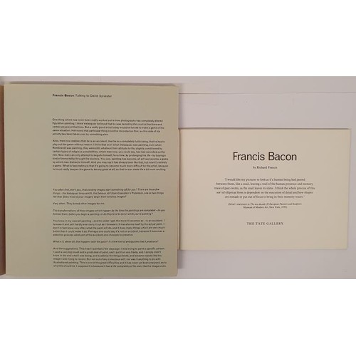 340 - Exhibition catalogue - Francis Bacon at Marlborough Gallery, July/August 1963 and Francis Bacon Exhi... 