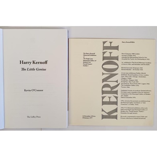 342 - Kevin O'Connor. Harry Kernoff - The Little Genius. 2012. 1st Illustrated and early Kernoff exhibitio... 