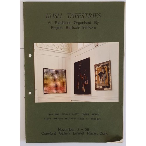 343 - Regine Bartsch-Treffkorn. Irish Tapestries exhibition catalogue at Crawford Gallery, Cork exhibiting... 