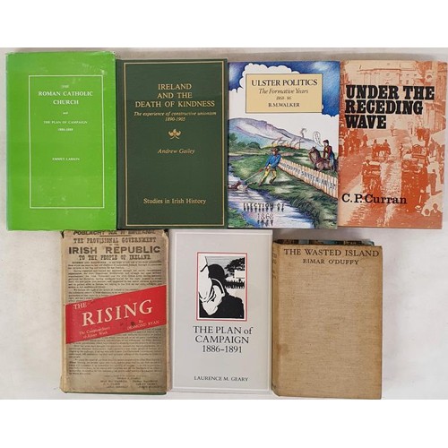 348 - Irish Interest: The Roman Catholic Church and the plan of campaign 1886-1888 by Emmet Larkin; The Ri... 