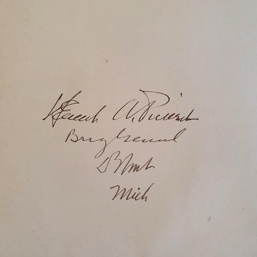 362 - Roger Casement Interest: The Mystery of the Casement Ship by Captain Karl Spinder with the Signature... 