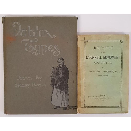 377 - Rev. John Canon O'Hanlon. Report of the O'Connell Monument Committee. Dublin 1888. Original printed ... 