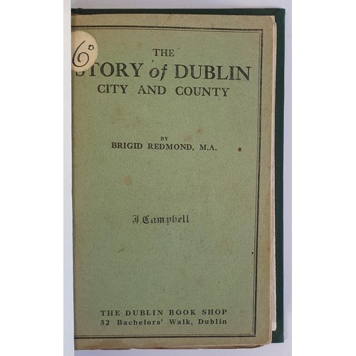 381 - Irish Interest: 4 Books bound as 1: The Story of Dublin City and County by Brigid Redmond; Gill's Gu... 