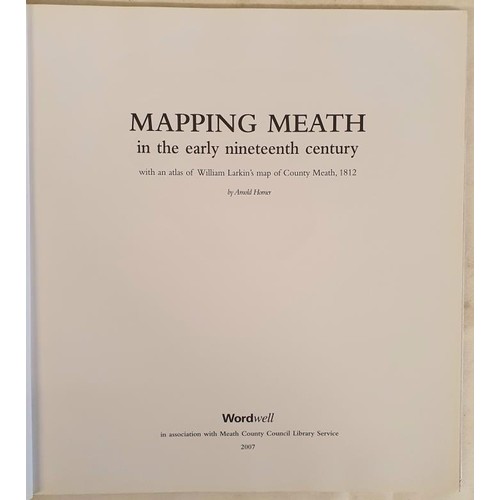 391 - [2 copies] Mapping Meath in the Early 19th Century with an Atlas of William Larkin's Map of Meath, 1... 