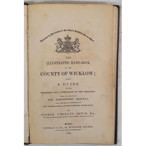 411 - The Illustrated Hand-book of the County of Wicklow being a guide to the stranger and companion to th... 