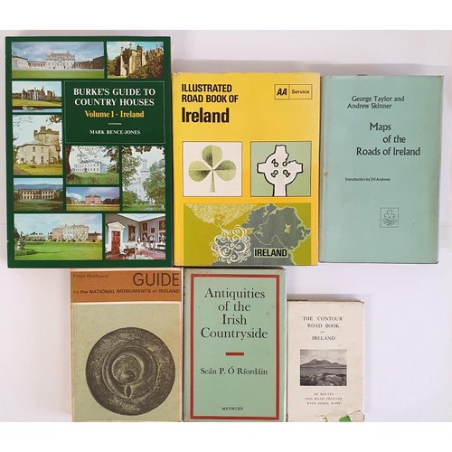 421 - Irish Interest: Burke's Guide to Country Houses Vol 1-Ireland by Mark Bence-Jones; AA Illustrated Ro... 