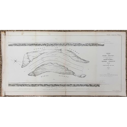 426 - Survey of the River Shannon. Shannon Commissioners. 1837. Lough Ree Sailing Courses; Athlone Plan of... 