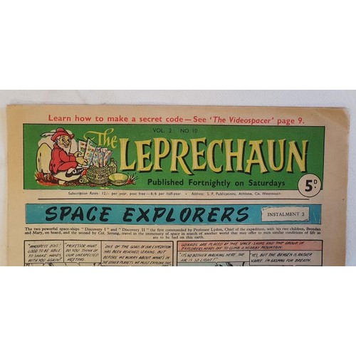 429 - The Leprechaun – S.P. Publications. Athlone, Co Westmeath. Undated, published circa 1950s. Fou... 