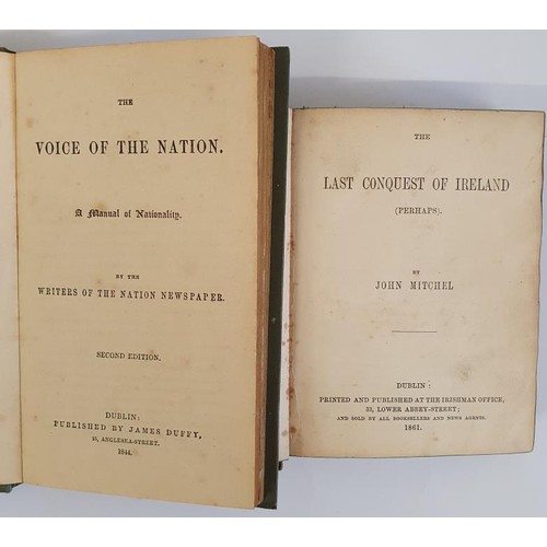 461 - The Voice of the Nation - A Manual of Nationality by the writers of The Nation newspaper. 1844. Gilt... 