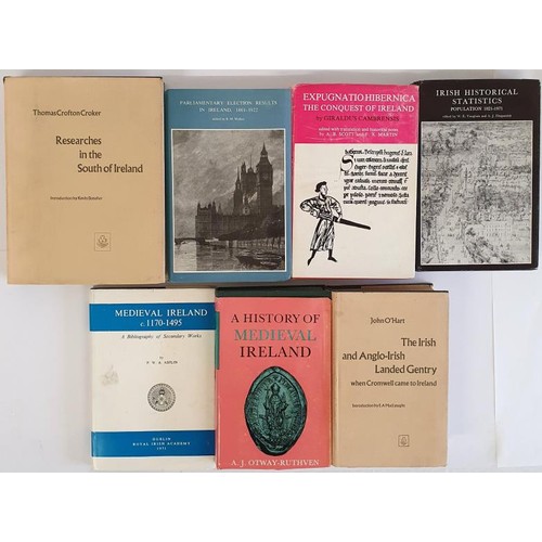 477 - Irish Interest: Expugnatio Hibernica-The Conquest of Ireland by Giraldus Cambrensis, 1978; A History... 