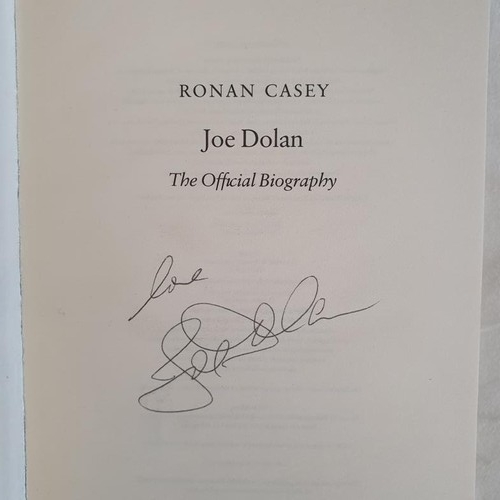 486 - Irish: All SIGNED: Joe Dolan -The Official Biography by Ronan Casey; An Unsung Hero-Tom Crean-Antarc... 