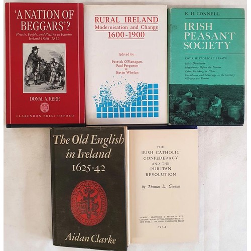 493 - The Old English in Ireland 1625-42 by Aidan Clarke; A Nation of Beggars. Priests, People and Politic... 