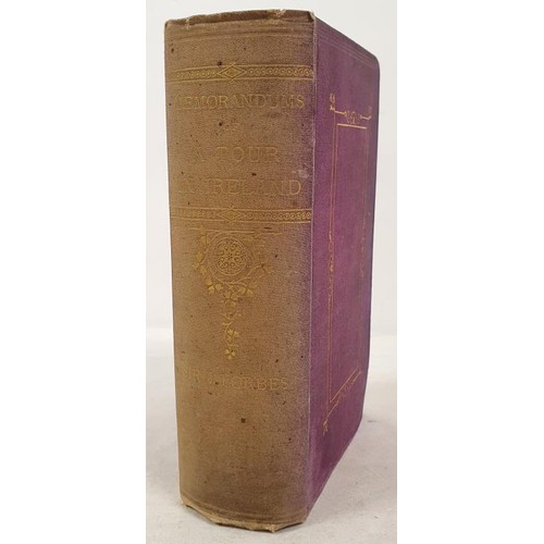 524 - Memorandums made in Ireland in the Autumn of 1852 by John Forbes with map and illustrations. London,... 