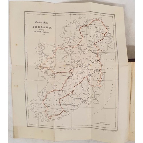 524 - Memorandums made in Ireland in the Autumn of 1852 by John Forbes with map and illustrations. London,... 