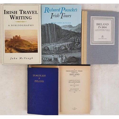 525 - [Irish Travel]. Ireland in 1804 a contemporary account. 1980; A Frenchman’s Walk through Irela... 