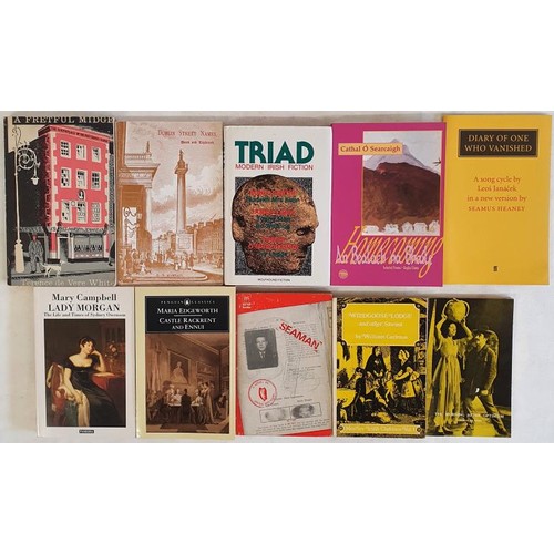 529 - Irish Interest: Triad- Three Short Novels by RonitLentin/James Liddy /Tomas O Murchadha; A Fretful M... 