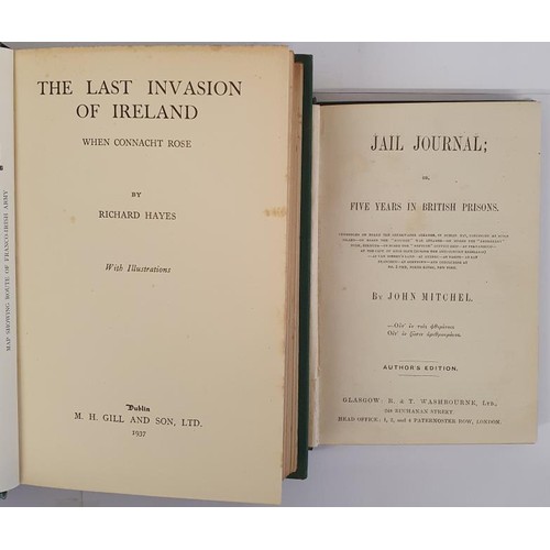 531 - Richard Hayes. The Last Invasion of Ireland - When Connacht Rose. 1937. 1st Illustrated and John Mit... 