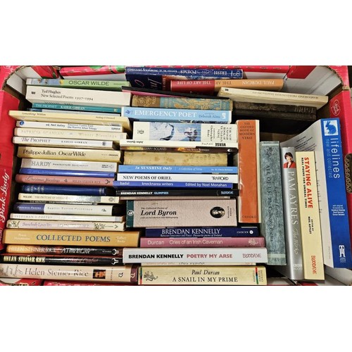 630 - Collection of Mostly Irish Interest Poetry Books - Seamus Heaney, Brendan Kennelly, Paul Durcan etc.... 