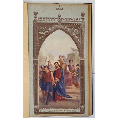 447A - The Stations of the Cross Hanrahan, Published by Catholic Picture Company of Ireland, Dublin, 1933. ... 