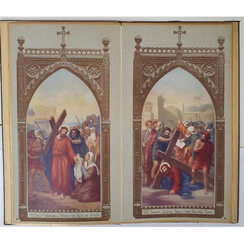 447A - The Stations of the Cross Hanrahan, Published by Catholic Picture Company of Ireland, Dublin, 1933. ... 