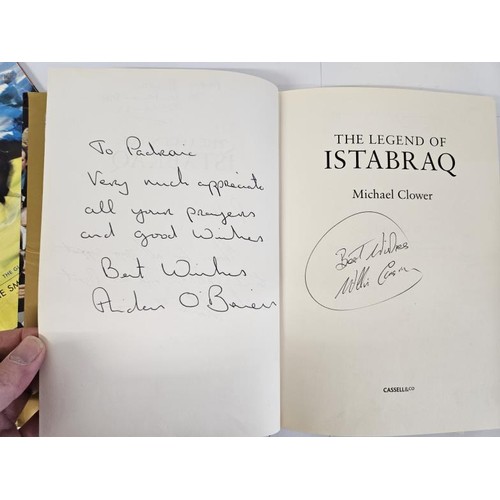 70 - The Legend Of Istabraq by Michael Clower, Cassell, 2000. The book is signed by Istabraq's owner JP M... 