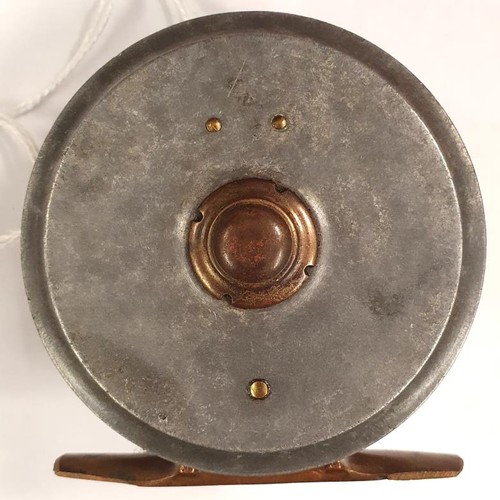 182 - A W Haynes & Son, Cork Centabrake, Patent No. 27023 2.75inch Alloy Reel by Smith & Wall with... 