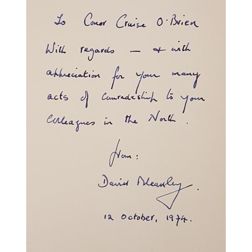 66 - Faulkner by David Bleakley SIGNED with an inscription; Agony at Easter- the 1916 Irish Uprising by T... 