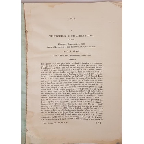 70 - Proceedings of the Royal Irish Academy Vol 57 Section C No. 3