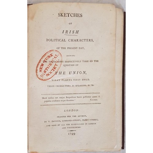 80 - Sketches Of Irish Political Characters Of The Present Day Shewing The Parts They Respectively Take O... 