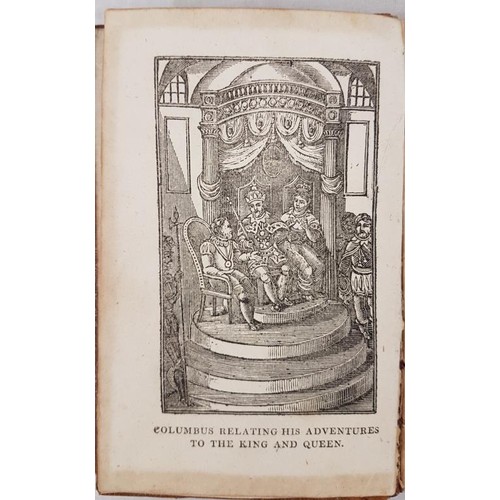 97 - [Columbus, Christopher] Discovery of America, by Christopher Columbus. Illustrated with woodcuts. Du... 