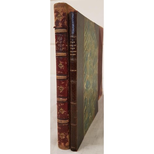 107 - John Ruskin. The King of the Golden River. 1892. Illustrated by Richard Doyle. Fine original half ca... 