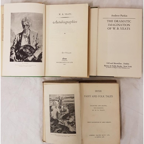 138 - W.B. Yeats. Irish Fairy & Folk Tales. C. 1890 1st edit. Illustrated by J. Torrance and A. Parkin... 