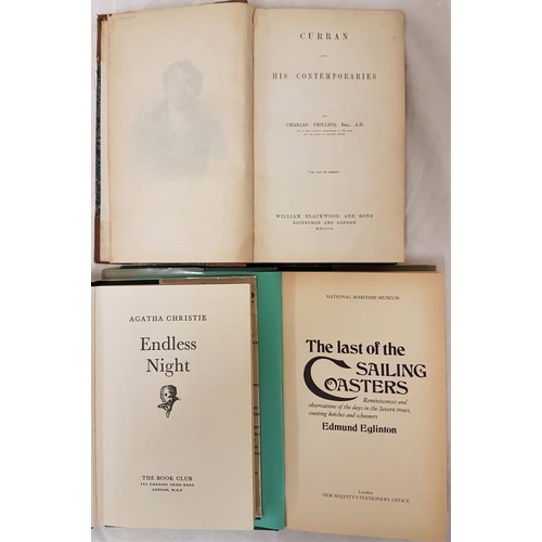 150 - C. Phillips. Curran and his Contemporaries. 1850 1st and Agatha Christie. Endless Night. 1967 and Th... 