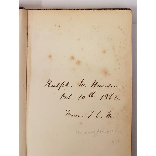 153 - Idylls of the King Tennyson, Alfred, D.C.L., Poet Laureate Published by Edward Moxon & Co., 1862... 